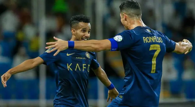 Con Cristiano Ronaldo, Al Nassr visitó a Al Hazm.