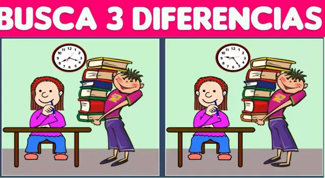 Halla las diferencias en este ejercicio mental de solo 7 segundos