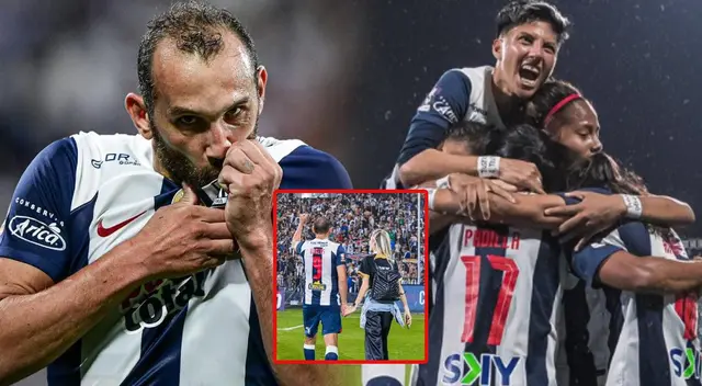 Hernán Barcos y su familia envían emotivo mensaje al conjunto femenino de Alianza.