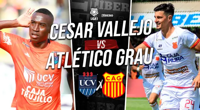 César Vallejo vs Atlético Grau EN VIVO: horario y dónde ver partido por Liga 1 César Vallejo vs Atlético Grau EN VIVO: horario y dónde ver partido por Liga 1