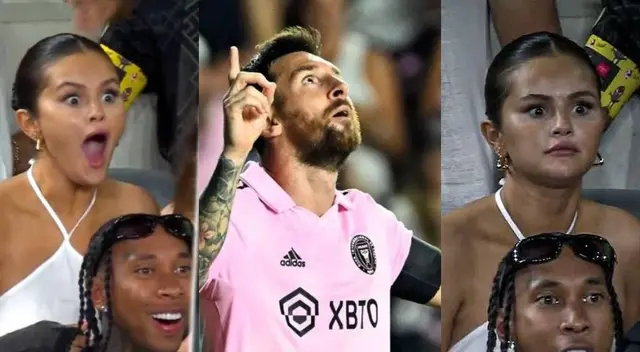 Así reaccionó Selena Gómez ante juego de Messi en LA