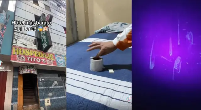 IOA visitó el hotel 'más barato del Perú' y reveló que solo pago 20 soles por un cuarto.