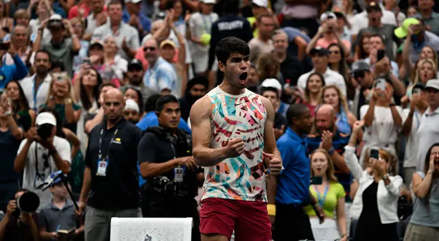 Carlos Alcaraz no tuvo complicaciones para clasificar a los cuartos de final del US Open