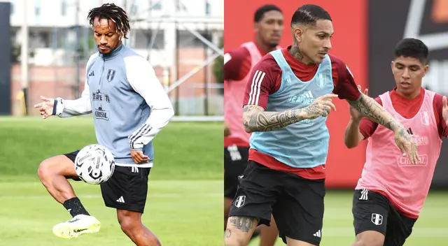 Paolo Guerrero y André Carrillo, los socios del gol de Perú ante Paraguay Paolo Guerrero y André Carrillo, los socios del gol de Perú ante Paraguay