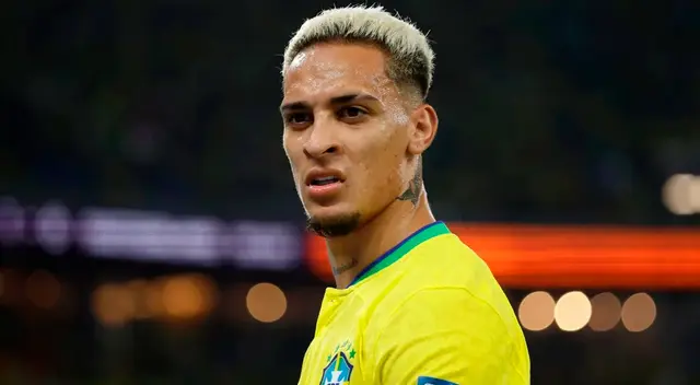 ¡No juega ante Perú! El grave motivo por el que Antony fue desconvocado de Brasil