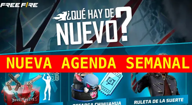 Descubre cuáles son los ítems gratuitos que ofrecerá Garena en la nueva Agenda Semanal.