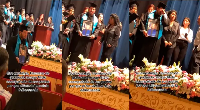 Una familia es viral en TikTok luego de recibir el título de uno de sus integrantes. Una familia es viral en TikTok luego de recibir el título de uno de sus integrantes.