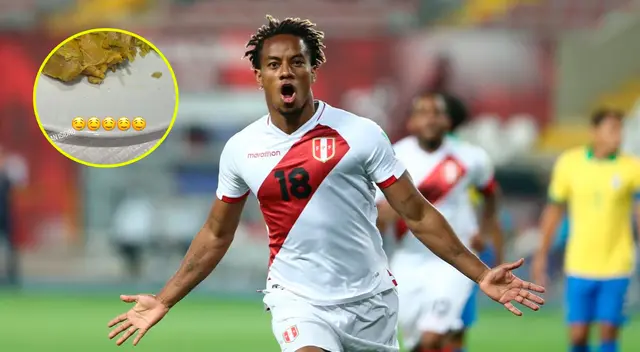 André Carrillo degustó un plato nacional antes que la selección peruana viajara a Paraguay para el primer partido de las Eliminatorias Sudamericanas.