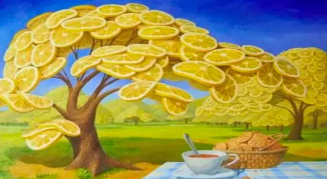 ¿Unos limones, una mesa, una taza de té o unas galletas? Cada figura te guiará a la respuesta final.