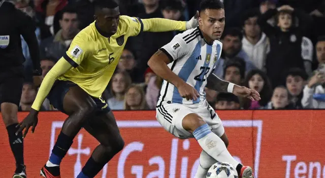 Argentina recibió a Ecuador.