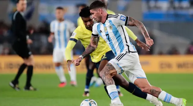Argentina recibió a Ecuador.