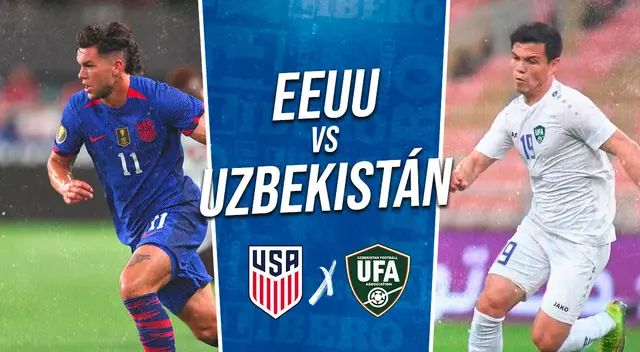 Estados Unidos se enfrenta a Uzbekistán en un amistoso internacional.