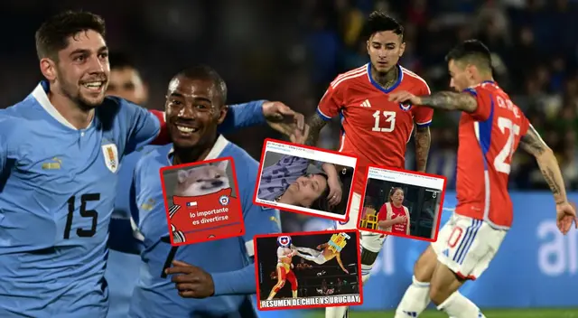 Chile no logró superar a Uruguay y perdió 3-1 en el primer partido de las Eliminatorias 2026.
