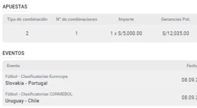 Apuestas