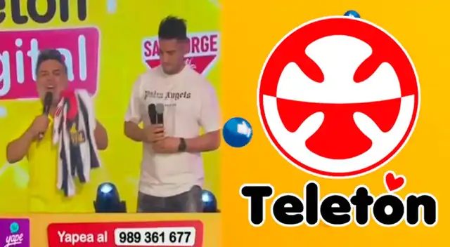 Carlos Zambrano asistió a la Teletón 2023 para hacer importante donación.