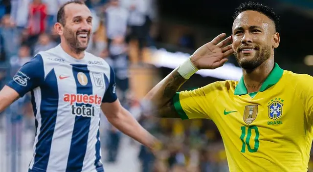 Neymar posó con la camiseta de Hernán Barcos junto al hijo menor del 'Pirata'. Neymar posó con la camiseta de Hernán Barcos junto al hijo menor del 'Pirata'.