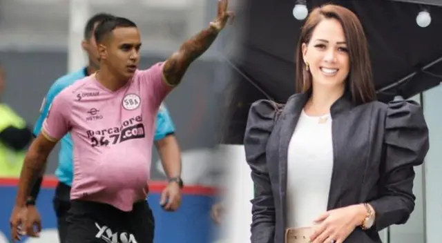 Jesús Barcó anotó un tanto y se lo dedicó a Melissa Klug, quien fue a verlo jugar.