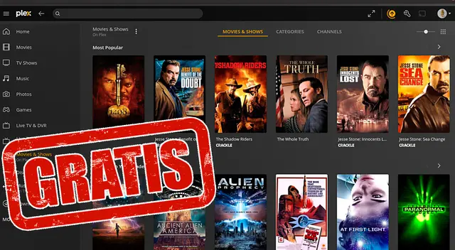 No tendrás que pagar nada por ver películas y series en Plex, la plataforma gratuita.