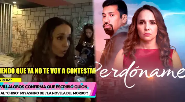 Érika Villalobos se mostró incomoda con reportero de "Amor y Fuego". ¿Qué le dijo?
