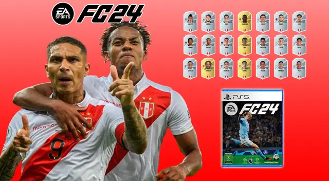 Conoce cuáles son las valoraciones y cartas de los jugadores de la Selección Peruana en EA Sports FC 24.