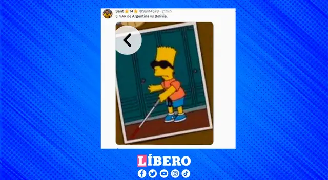 Los hinchas criticaron las decisiones del VAR en el partido por las Eliminatorias.