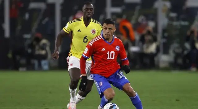 Chile y Colombia juegan en el Monumental de Santiago.