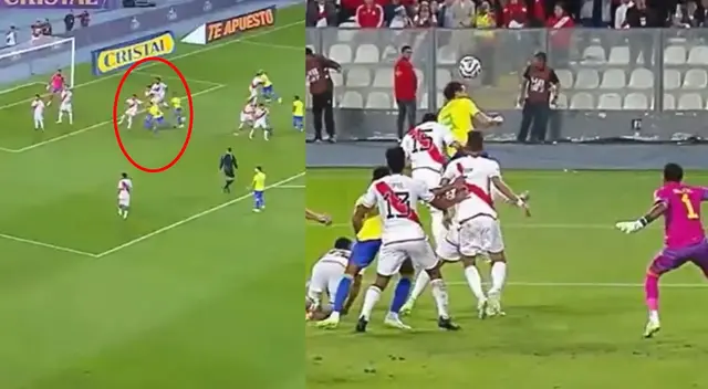 Marquinhos le dio la victoria a Brasil con un gol de cabeza. Marquinhos le dio la victoria a Brasil con un gol de cabeza.
