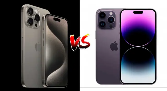Conoce las diferencias entre el iPhone 14 Pro Max y el iPhone 15 Pro Max. ¿Vale la pena comprar la nueva versión de Apple? Conoce las diferencias entre el iPhone 14 Pro Max y el iPhone 15 Pro Max. ¿Vale la pena comprar la nueva versión de Apple?