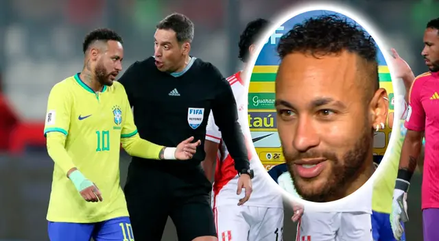 Neymar se refirió al campo del Estadio Nacional de Lima