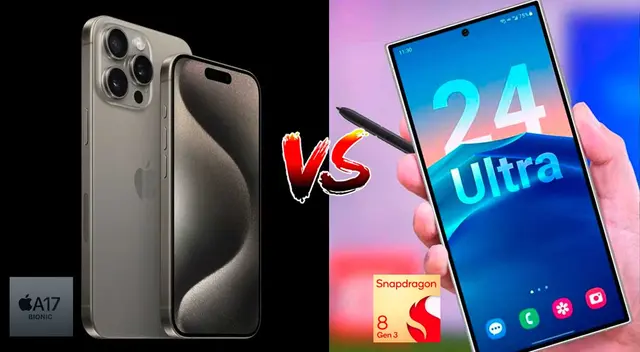 ¿Podrá el S24 Ultra ser mejor que el iPhone 15 Pro Max? Aquí los comparamos. ¿Podrá el S24 Ultra ser mejor que el iPhone 15 Pro Max? Aquí los comparamos.