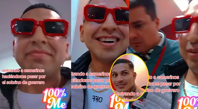 Un hincha burla la seguridad del Estadio Nacional y conoce a Paolo Guerrero tras el duelo de Perú vs. Brasil por las Eliminatorias Sudamericanas 2023.