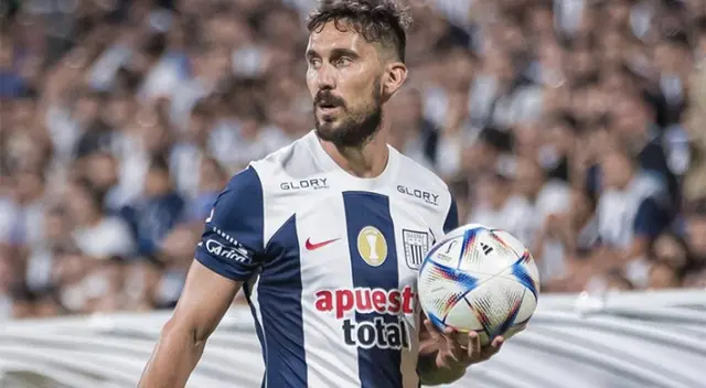 Santiago García anotó un gol con la camiseta de Alianza Lima.