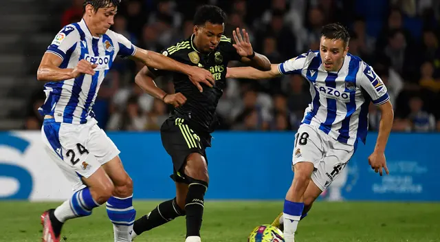 Real Madrid vs. Real Sociedad se enfrentarán en el Santiago Bernabéu.