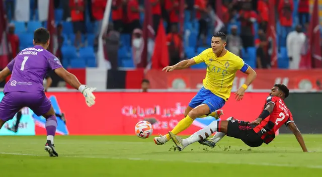 Al-Nassr venció 3-1 a Al-Raed por la Liga Pro Saudí