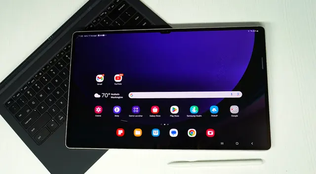 Te dejamos la review completa de la Galaxy Tab S9 Ultra, la tablet más potente de Samsung con Snapdragon 8 Gen2. Te dejamos la review completa de la Galaxy Tab S9 Ultra, la tablet más potente de Samsung con Snapdragon 8 Gen2.