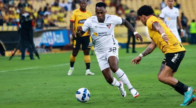 Barcelona recibió a Liga de Quito.