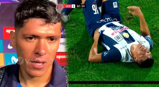 Jesús Castillo salió cojeando del Estadio de Matute Jesús Castillo salió cojeando del Estadio de Matute