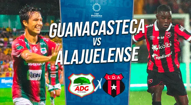 Alajuelense vs. Guanacasteca se enfrentan por Liga Promerica de Costa Rica.