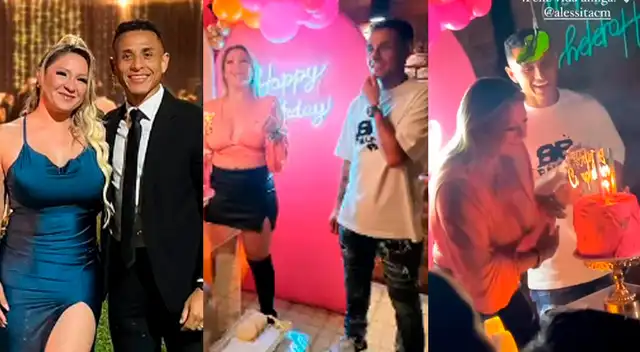Alessandra Cordero, esposa del futbolista peruano Yoshimar Yotún de Sporting Cristal, celebró su cumpleaños a lo grande en fiesta exclusiva.