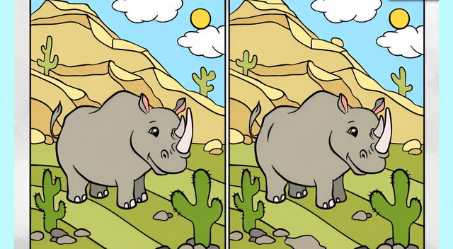 En 20 segundos deberás hallar todas las diferencias posibles del nuevo reto visual de Líbero.