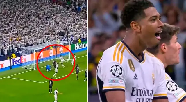 Bellingham marcó el 1-0 para el Real Madrid. Bellingham marcó el 1-0 para el Real Madrid.