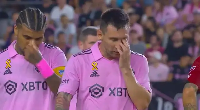 El astro argentino presentó un molestia que lo obligó a salir del campo de juego en el primer tiempo. El astro argentino presentó un molestia que lo obligó a salir del campo de juego en el primer tiempo.