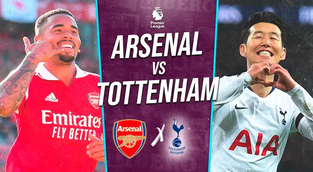 Arsenal vs. Tottenham por Premier League