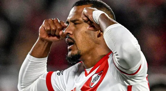 El venezolano le dio la victoria a los 'Millonarios' en los minutos finales del cotejo.