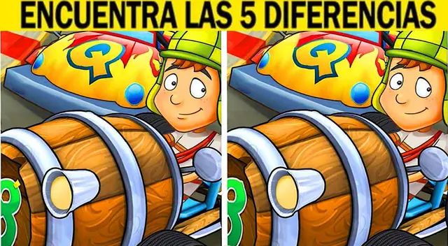 ¿Cuáles son las 5 diferencias en este ejercicio? Analiza y responde