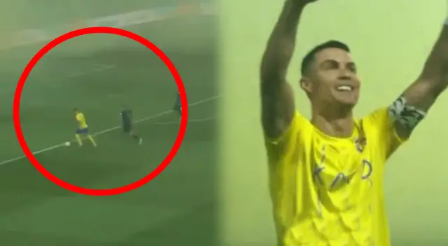 Gol de Cristiano Ronaldo para el 1-0 de Al Nassr