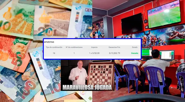 Con solo apostar 50 soles, el joven peruano se llevó miles de soles. ¿Cómo lo hizo? Aquí lo sabrás.
