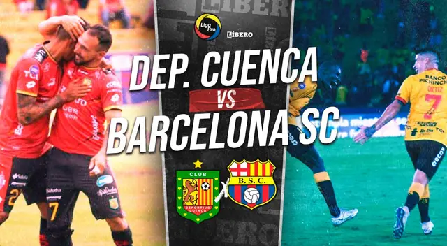Barcelona visita a Deportivo Cuenca por la fecha 22 de la Liga Pro de Ecuador