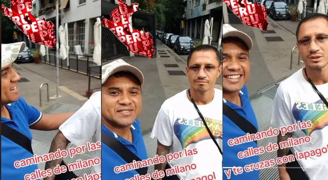 Lapadula tiene emotivo gesto con fan que lo encontró en la calle Lapadula tiene emotivo gesto con fan que lo encontró en la calle