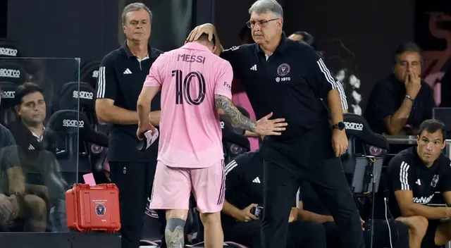 El astro argentino será baja en el siguiente duelo de los 'Rosados' en la MLS.